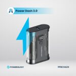 Powerology Crystalline Series Power bank 10000mAh PD 35W - Transparent/Grey