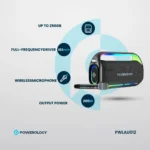 Powerology Deep Bass Party Speaker