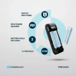 Powerology Diy Cell 10000+5000mAh Power Bank