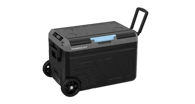Powerology Dual Compartment Smart Fridge And Freezer 40L