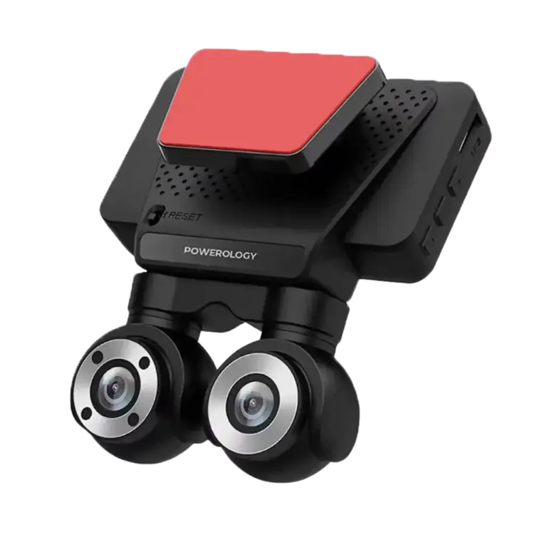 Powerology Dual Lens Dash Camera