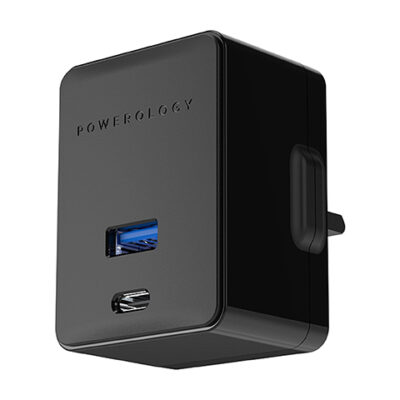 Powerology Dual Port Ultra-Quick PD Charger 36W