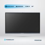 Powerology Dual Windows & Android Interactive Smartboard  65"