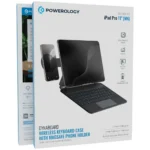 Powerology DynaBoard Wireless Keyboard Case With MagSafe Phone Holder for iPad 11"(M4)