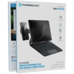 Powerology DynaBoard Wireless Keyboard Case with MagSafe Phone Holder for iPad 10th Gen