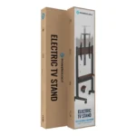 Powerology Electric TV Stand with Vertical Height Adjustment