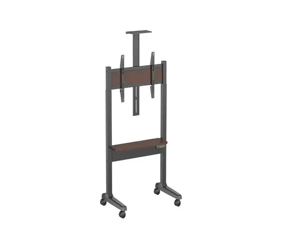Powerology Electric TV Stand with Vertical Height Adjustment
