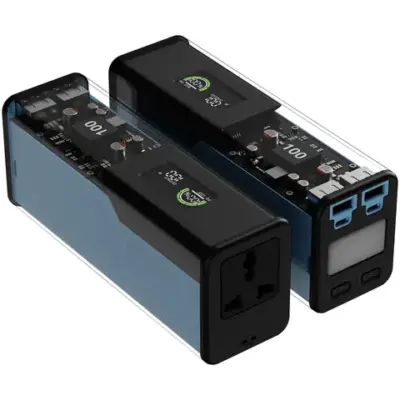 Powerology Énergie 27000mAh Power Bank with AC Outlet