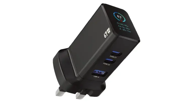 Powerology GaNex 67W Multi-Port Adapter