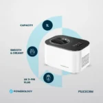 Powerology Ice Cream & Frozen Yogurt Machine
