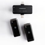 Powerology MFI Dual Connector Wireless Lavalier Microphone x2 Mic 2000mAh
