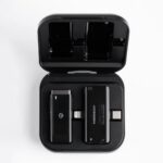 Powerology MFI Dual Connector Wireless Lavalier Microphone x1 Mic 1000mAh