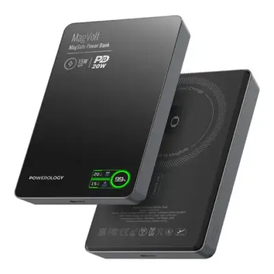 Powerology MagVolt 10000mAh Magnetic Power Bank