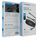 Powerology Malinka Weave Magnetic USB-C 1.2m Cable PD 60W