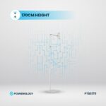 Powerology Multi-Joint Floor Stand Metal Base Phone & Tablet