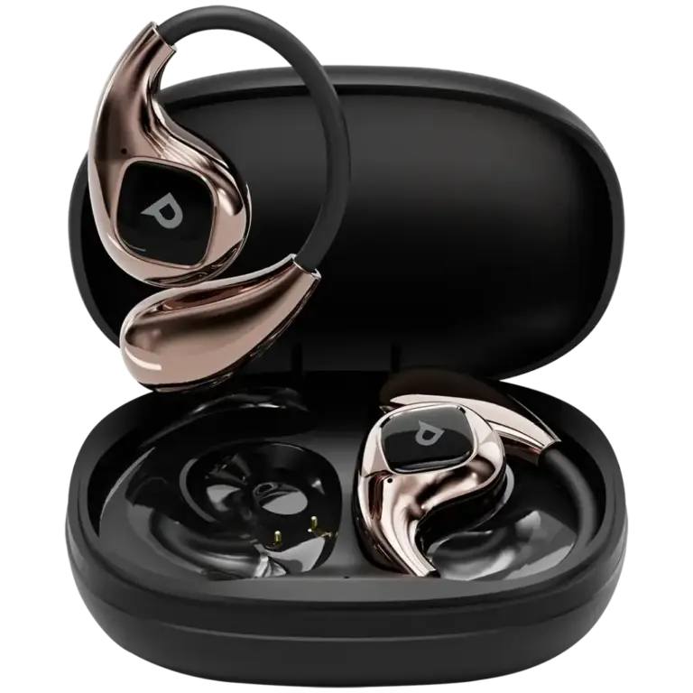 Powerology Nammos Open-Ear Earbuds - Matte Black