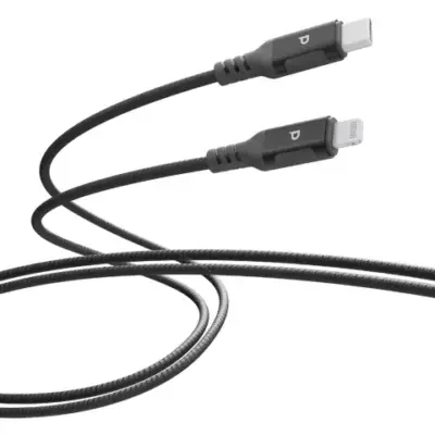 Powerology Power Sync Weave PD 30W USB-C to Lightning 3m Cable