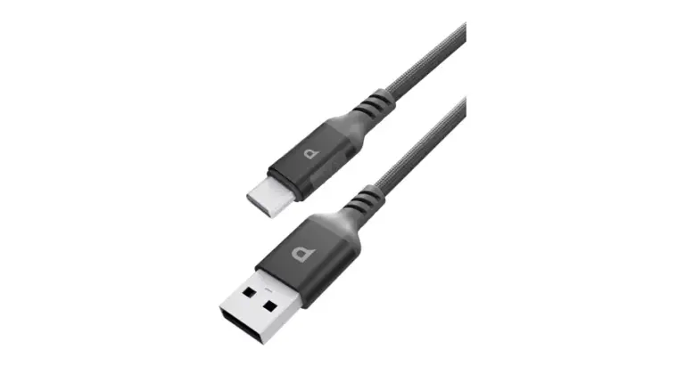 Powerology Power Sync Weave USB-A to USB-C PD 20W