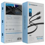 Powerology Power Sync Weave USB-C to USB-C 3m Cable PD 100W