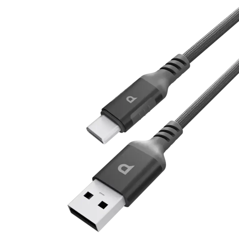 Powerology Power Sync Weave USB-A to USB-C PD 20W