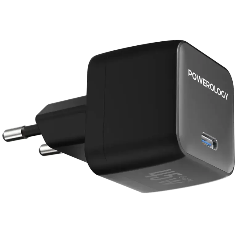 Powerology QX 45W Pocket-Sized GaN Adapter