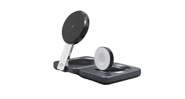 Powerology Qi2-15W Magsafe iPH15 Multi-Device Charging Stand