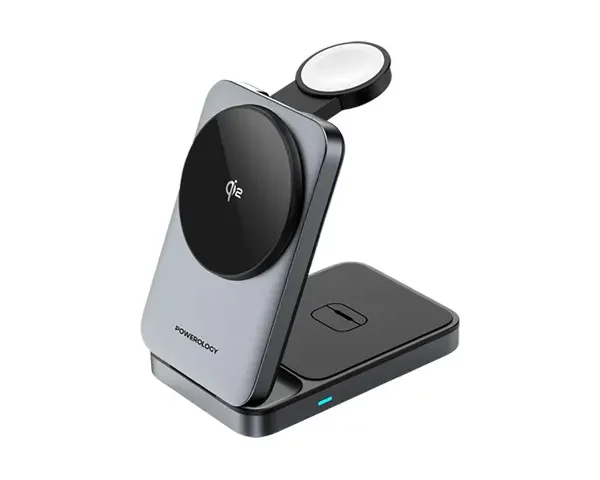 Powerology Qi2 Fast Charging Multi-Device Hub