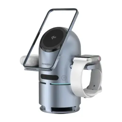 Powerology Qi2 Speaker Charge Station