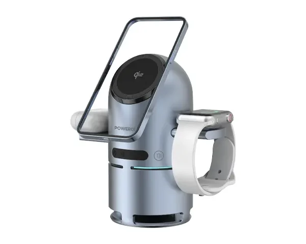 Powerology Qi2 Speaker Charge Station