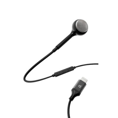 Powerology Single Earphone with MFi Lightning Connector