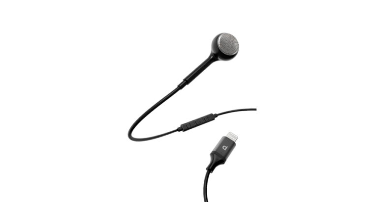 Powerology Single Earphone with MFi Lightning Connector