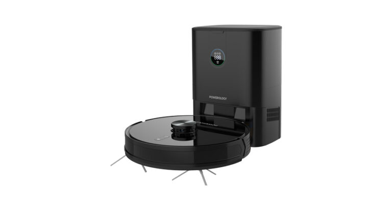Powerology Smart Station Robot Vacuum & Mop
