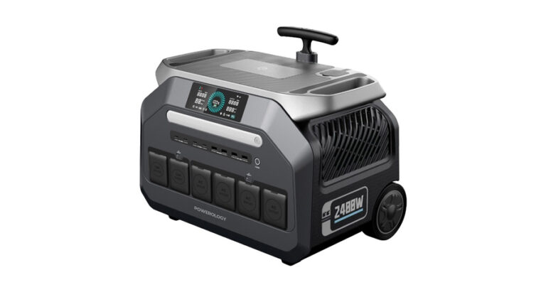 Powerology Solar Input Portable Generator