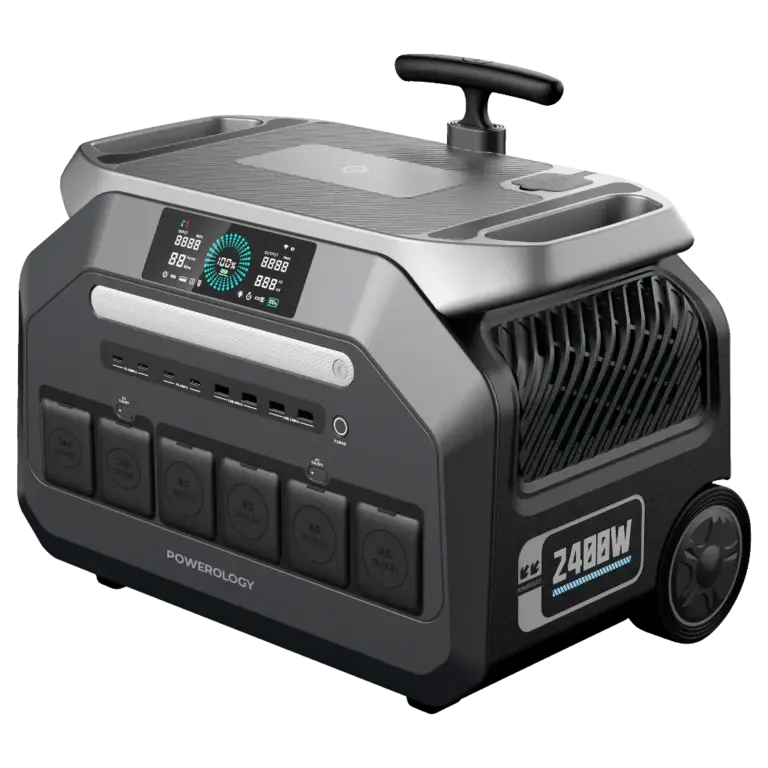 Powerology Solar Input Portable Generator