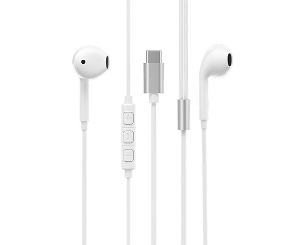 Powerology Stereo USB-C Earphones 1.2M