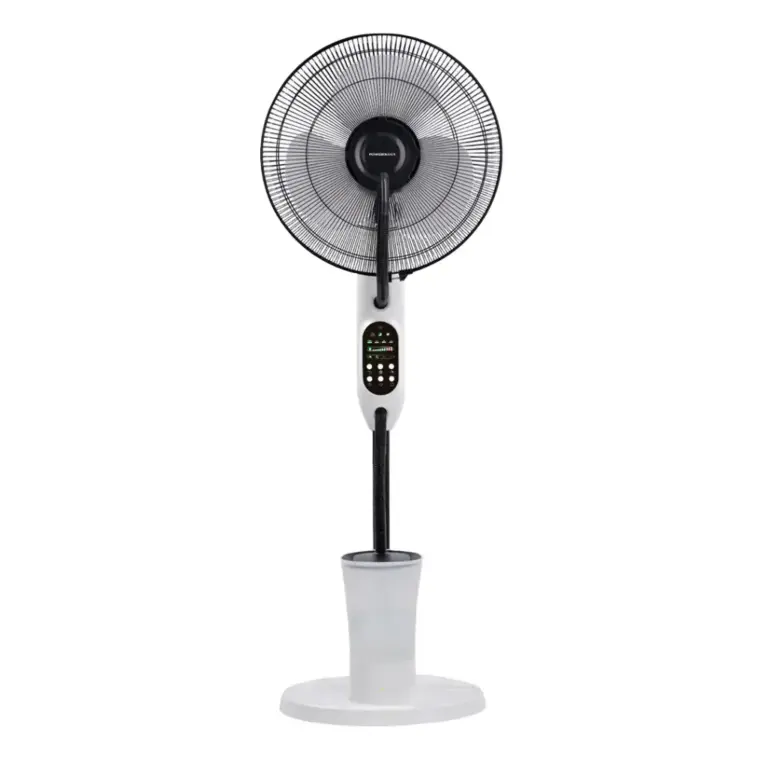 Powerology Tilt & Oscillating Fan Mist Spray & Humidifier