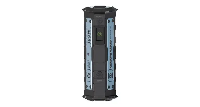 Powerology TorchPower 20000mAh Power Bank with Built-In Flashlight