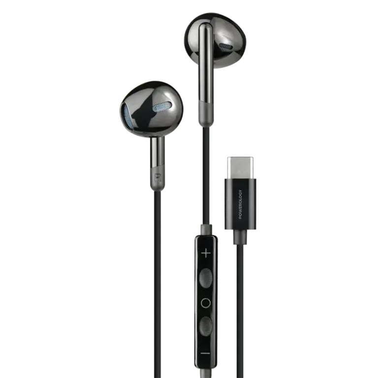 Powerology Type-C Stereo Earphones