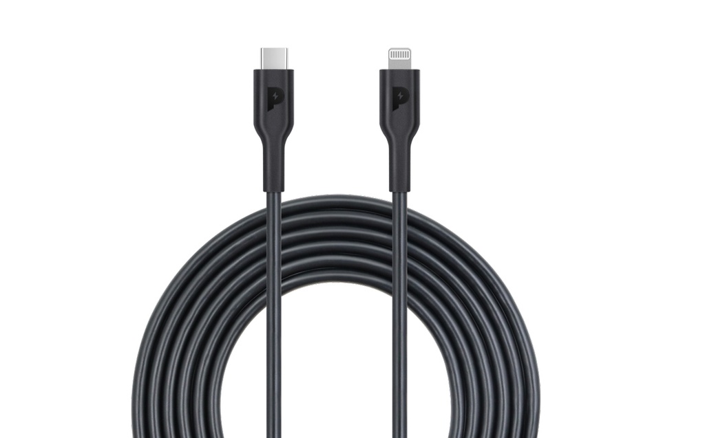 Powerology Type-C to Lightning Cable 2M PD 60W 1 Powerology Type-C to Lightning Cable 2M PD 60W