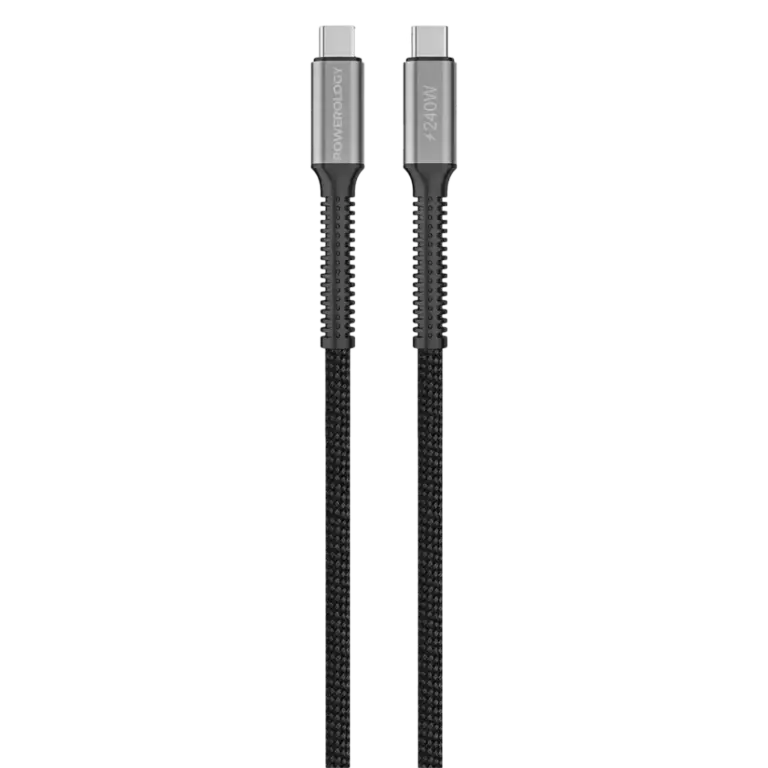 Powerology USB4 Braided USB-C to USB-C Cable