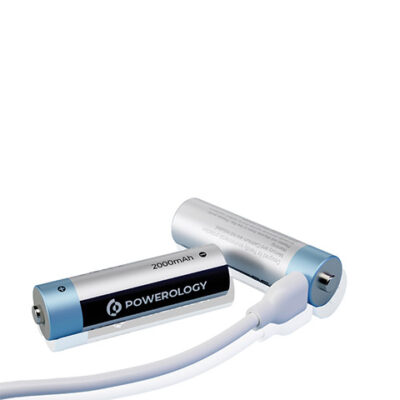 Gadget Pulse Kenya 55 Powerology USB-C Rechargeable Lithium-Ion AA Battery