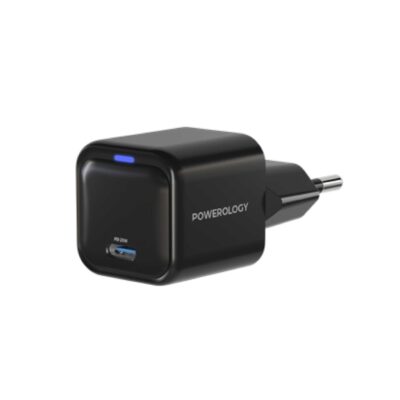 Powerology Ultra-Compact GaN Charger PD 20W EU