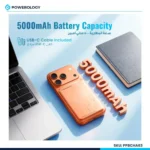 Powerology Ultra-Thin 5000mAh MagSafe Power Bank