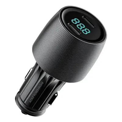 Powerology Velox 66W Dual-Port Car Charger