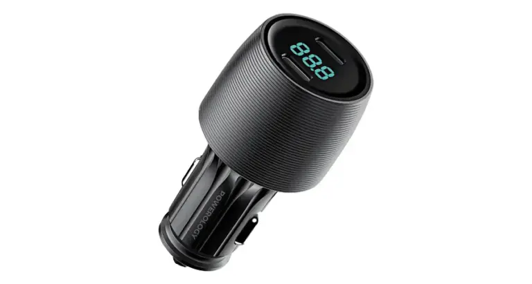 Powerology Velox 66W Dual-Port Car Charger