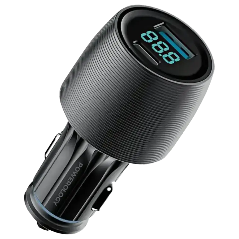 Powerology Velox 83W Dual-Port Car Charger