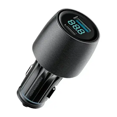 Powerology Velox 83W Dual-Port Car Charger