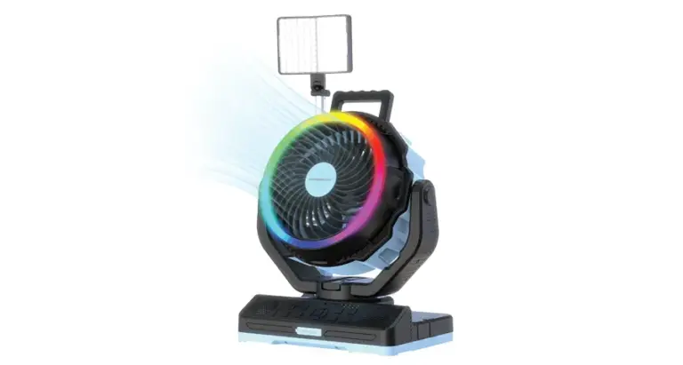 Powerology VentoPower Outdoor 40K Oscillating Fan - Blue/Black