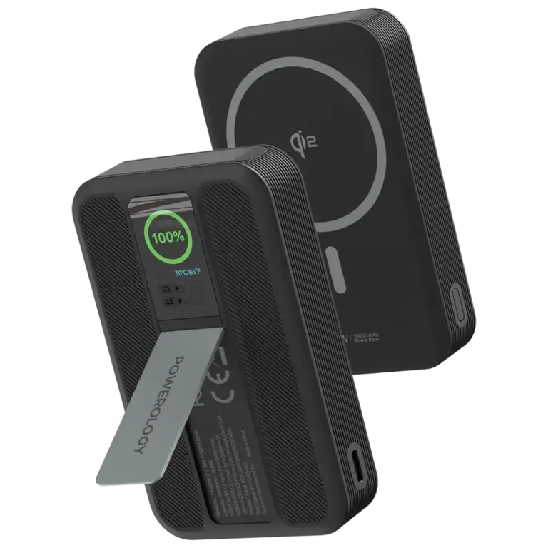 Powerology Vision - Qi2 10000mAh MagSafe Power Bank