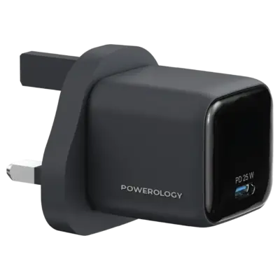 Powerology Volt-X 25W Mini Gan Wall Charger